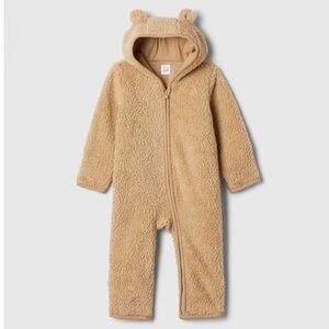 NWT Baby GAP sherpa fleece bear suit 🐻